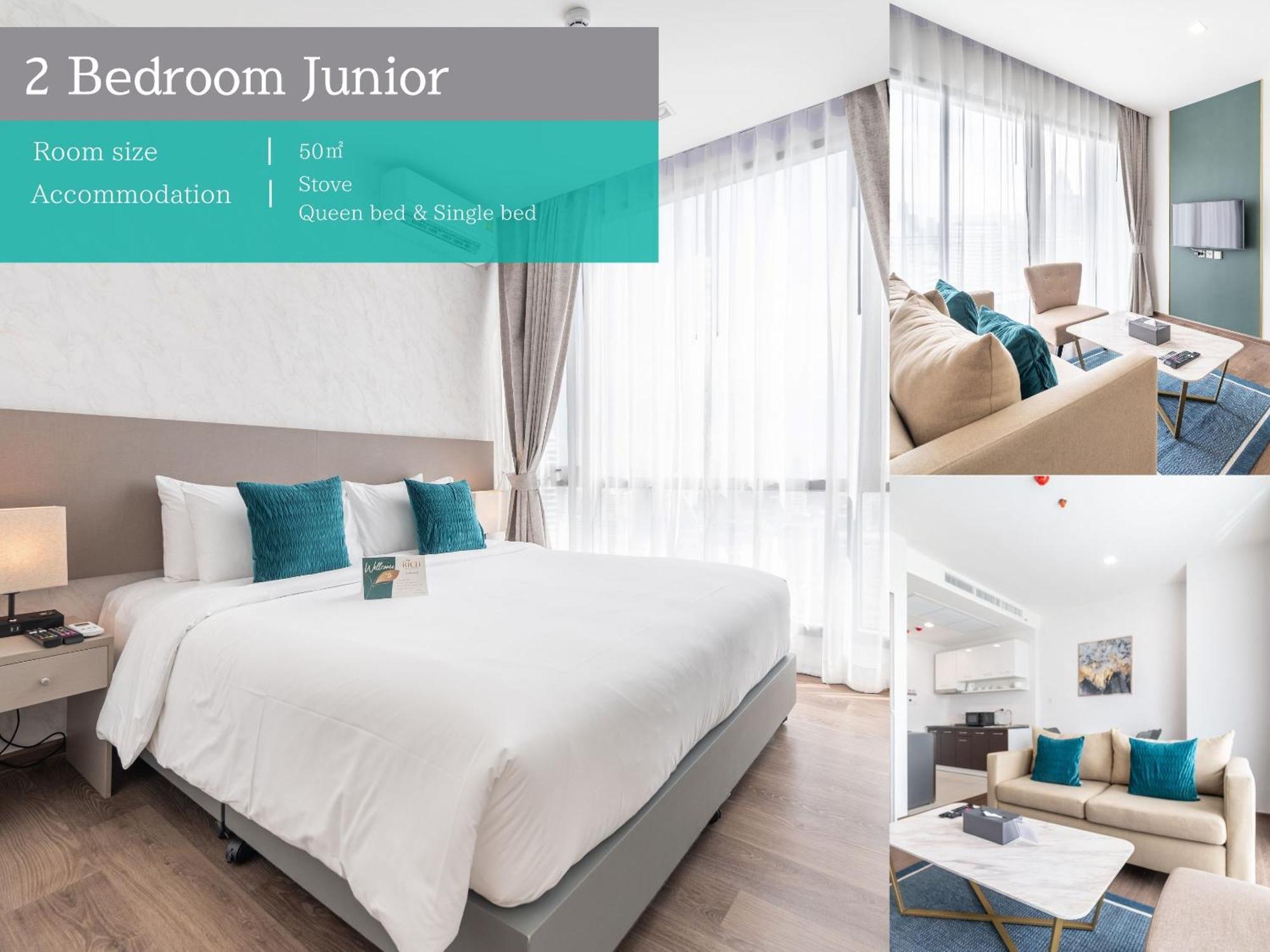 The Rich Residence Sukhumvit Nana Bangkok Bagian luar foto